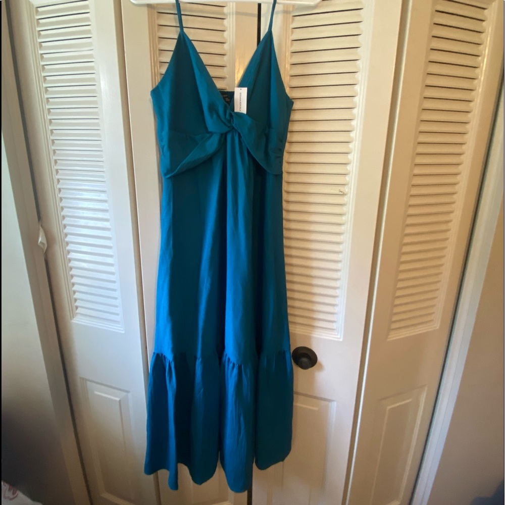 women’s long dress spaghetti strap